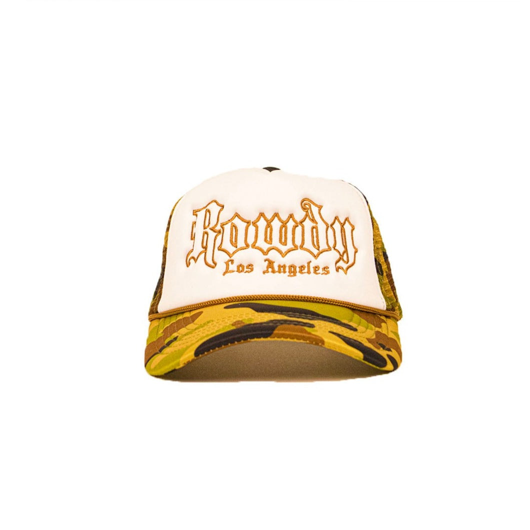 Green Camo Trucker